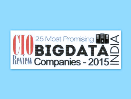 Top twenty five most promising big data companies in India