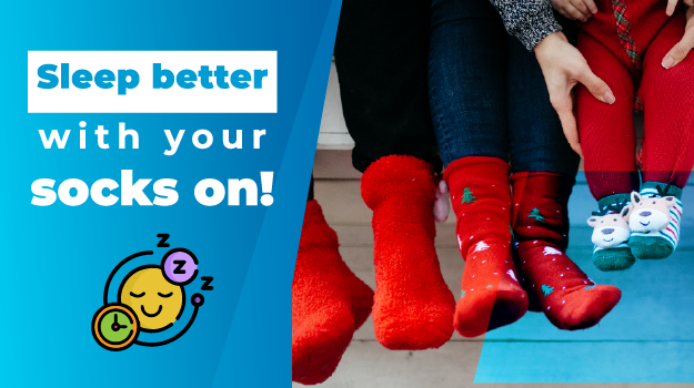Qwellness Newsletter – Sleep Better Wearing Socks