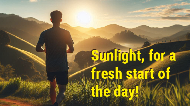 Qwellness Newsletter – Benefits of Morning Sunlight